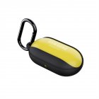 Silicone Case Cover for Samsung Galaxy Buds <span style='color:#F7840C'>Earphones</span> Dustproof Protective Case black