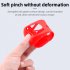 Silicone Case Lens Protector Body Drop resistant Shell Accessories Compatible For Insta360 X3 Panoramic Camera red