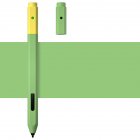 Silicone Cover Pencil Protective Case Dust Proof Sleeve Compatible For Microsoft Surface Pen green grass