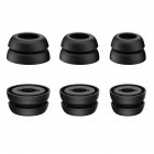 Silicone Earbuds Anti-slip Anti-lost Comfortable Ear Caps Compatible For Samsung Galaxy Buds Pro Pair of black SML