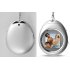 Silver Keychain Digital Photo Frame