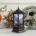 Simulate Halloween Series Pattern Flame Light for Home Bar Tabletop Decoration