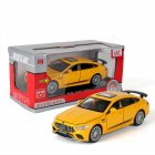 Simulation 1:32 AMG GT63S Children Toy Alloy Sports Car Model with Light Sound and Opening Door yellow