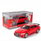 Simulation 1:32 AMG GT63S Children Toy Alloy Sports Car Model with Light Sound and Opening Door red