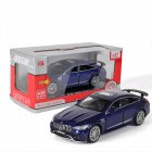 Simulation 1:32 AMG GT63S Children Toy Alloy Sports Car Model with Light Sound and Opening Door blue