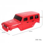 Simulation Shepherd Car  Shell Diy Modified Model Accessories For 313-wheelbase Chassis R672R 313 wheelbase red car shell