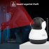 Smart HD WiFi IP Camera Home Voice Intelligent Remote Control Video Monitor European plug