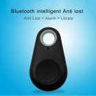 Smart Mini Waterproof Bluetooth GPS Tracker for Pet Dog Cat Keys Wallet Bag Kids black