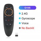 Smart Voice Remote Control Wireless Air Fly Mouse 2.4g G10 G10s Pro Gyroscope Ir Learning Compatible For Android Tv Box G10S