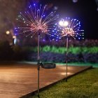 Solar 200led Fireworks Light Bendable 8 Modes IP65 Waterproof Outdoor