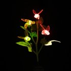 Solar Insect Lamp LED Bee  Glowing garden Floor  Courtyard Balcony Roads Decorative Colorful