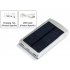 Solar Power Bank with 10000mAh built in battery and 2 USB OUT ports to charge all your electronic gadgets with the sun