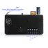 Solar Mini Speaker Charger   MP3 Player   Alarm Clock  Black 