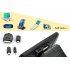 Solar Powered LED Lamp Backup Charger