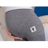 Solid Color Kitten Pattern Cropped Trousers for Pregnant Woman Support Abdomen Dark gray XXL