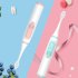 Sonic Electric Toothbrush Ipx 7 Waterproof 3 Brush Heads Soft Bristles Whitening Toothbrush Oral Care Sky Blue