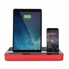 Sound Function Multipurpose Charging Base for Switch/Android/IOS Mobile Phone Tablet Red