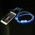 Sport Glow Stereo LED Flash Light Earphone Earbud Headset for Phones  In ear green