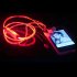 Sport Glow Stereo LED Flash Light Earphone Earbud Headset for Phones  In ear green