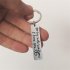 Stainless Steel Drive Safe Handsome I Love You Engraved Keychain Keyring for Husband Boyfriend Gift
