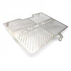 Stainless Steel Motorcycle Radiator Water Tank Guard Protective Cover for SUZUKI GSX-S1000 15-17 silver