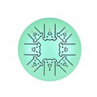 Steel Tongue Drum 8 Notes 5 Inches Handpan Drums Percussion Instrument With Gig Bag Music Book Mallets Pig-light green