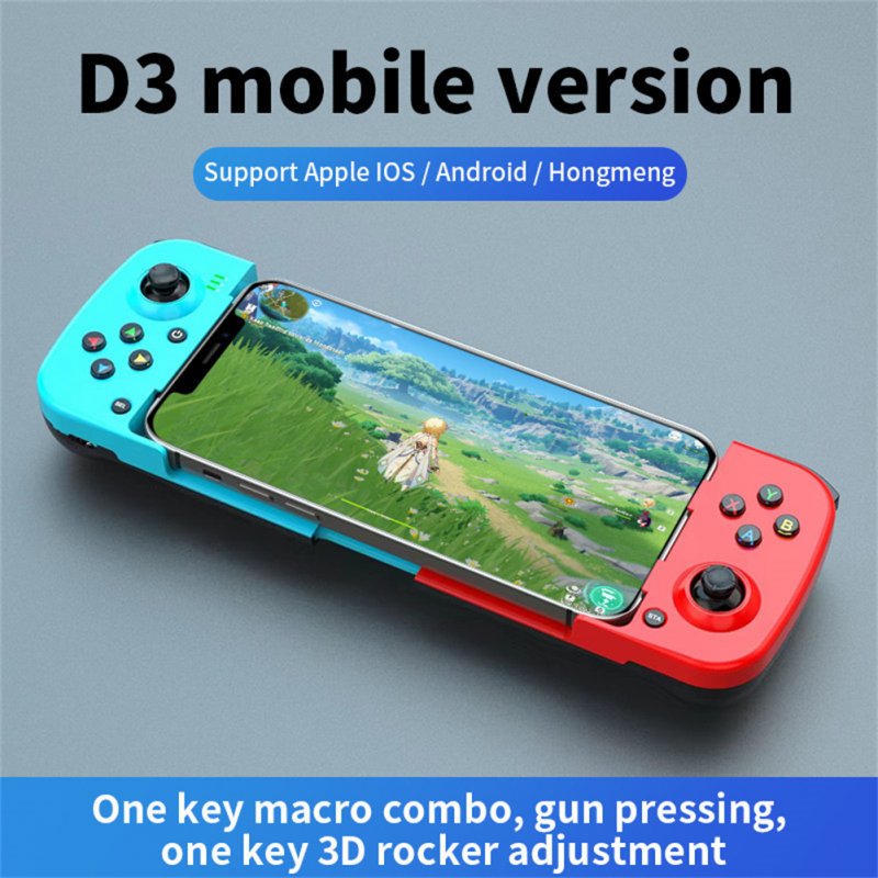 Stretch Wireless Gamepad Joystick for IOS Android Phone 3D Retractable Bluetooth