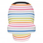 Stretchy Baby <span style='color:#F7840C'>Car</span> <span style='color:#F7840C'>Seat</span> Cover Multiuse - Nursing Breastfeeding Covers Rainbow <span style='color:#F7840C'>Car</span> <span style='color:#F7840C'>Seat</span> Canopies Thin strip_One size