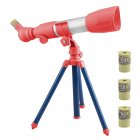 Students Astronomical Telescope With Tripod High-definition Eyepiece Science Experiment Stem Toys A18 red