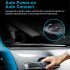 Sun Visor Bluetooth compatible 5 0 Wireless Hands free Car Kit Speaker Phonenhd Driving Voice Calling Black