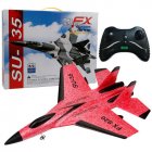 Super Cool RC Fight Fixed Wing RC Drone FX-820 2.4G Remote Control Aircraft Model RC Helicopter Drone Quadcopter Hi USB 3C red