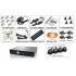 Surveillance kit complete with 8 Night Vision Security Cameras and 1TB hard drive for complete outdoor and indoor coverage for your home or business