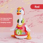 Swinging Goose Toy Kids Electric Singing Dancing Goose Early Educational Toy