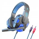 Sy830mv Wired Gaming Headset With Microphone 3.5mm Powerful Sound Headphones For Computer Pc