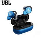 T280 TWS Pro Wireless Bluetooth-compatible Headphones In-ear Waterproof Sports Gaming Headset With Charging Case Blue