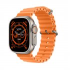 T800 Ultra Series Smart Watch 1.99-Inch Full Touch Screen Bluetooth Call Wireless Charging Watches orange