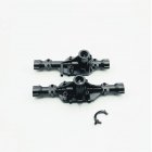 TRAXXAS TRX4 Metal Front Axle + Rear Axle for 1/10 RC Upgrade Metal Parts for Crawler Car Front axle + rear axle