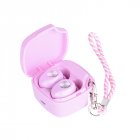 TWS-A8 Mini 5.0 Waterproof 3D Stereo Wireless Bluetooth <span style='color:#F7840C'>Earphone</span> for Sports Pink
