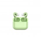 TWS Bluetooth 5.0 Wireless Earphone Macaron Earbuds with Charging Box green