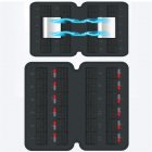 Tf Memory Card Storage Bag 24 Multiple Card Slots Portable Handbag Compatible For Steam Deck Host Accessories black