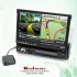 The Car DVD System Shockwave  a highly powerful 1DIN car DVD player with 7 inch touchscreen  built in GPS  DVB T digital TV receiver and a whole lot more  