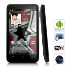 The CyberStar 3G Android Smartphone is here  Featuring an impressive 4 3 inch multi touch capacitive touchscreen at 800 x 480 resolution   