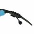 The earphones attached to the frames of the sunglasses can be retracted  allowing you to position them so that you can wear you brand new MP3 sunglasses comfort
