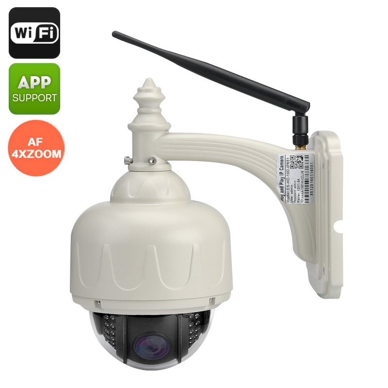 Wireless Waterproof PTZ Camera