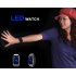The Warp Core   Japanese Style Blue LED Watch