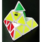 [US Direct] ThinkMax Pyraminx Speedcubing White Twisty Puzzle