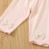 Toddlers Baby Leggings Summer Cotton Breathable Elastic Waist Outerwear Pants Girls Baby Cropped Pants pink 4 5Y 100cm