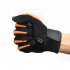 Touch Screen Full Finger Racing Motorcycle Gloves Bike Gloves Touch screen orange M