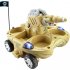 Transforming Amphibious Tank with Water Cannon and 4WD  220V 