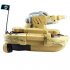 Transforming Amphibious Tank with Water Cannon and 4WD  220V 